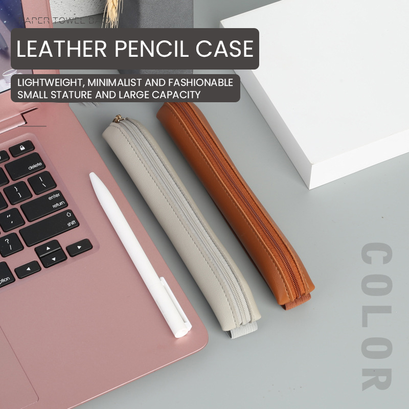 Leather Work Diary - Etui na pióro ze skóry Pu