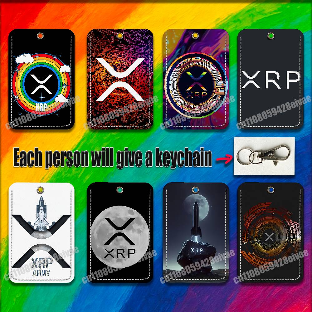Leather Work - Xrp Ripple Krypto Waluta Cyfrowa Klipsy