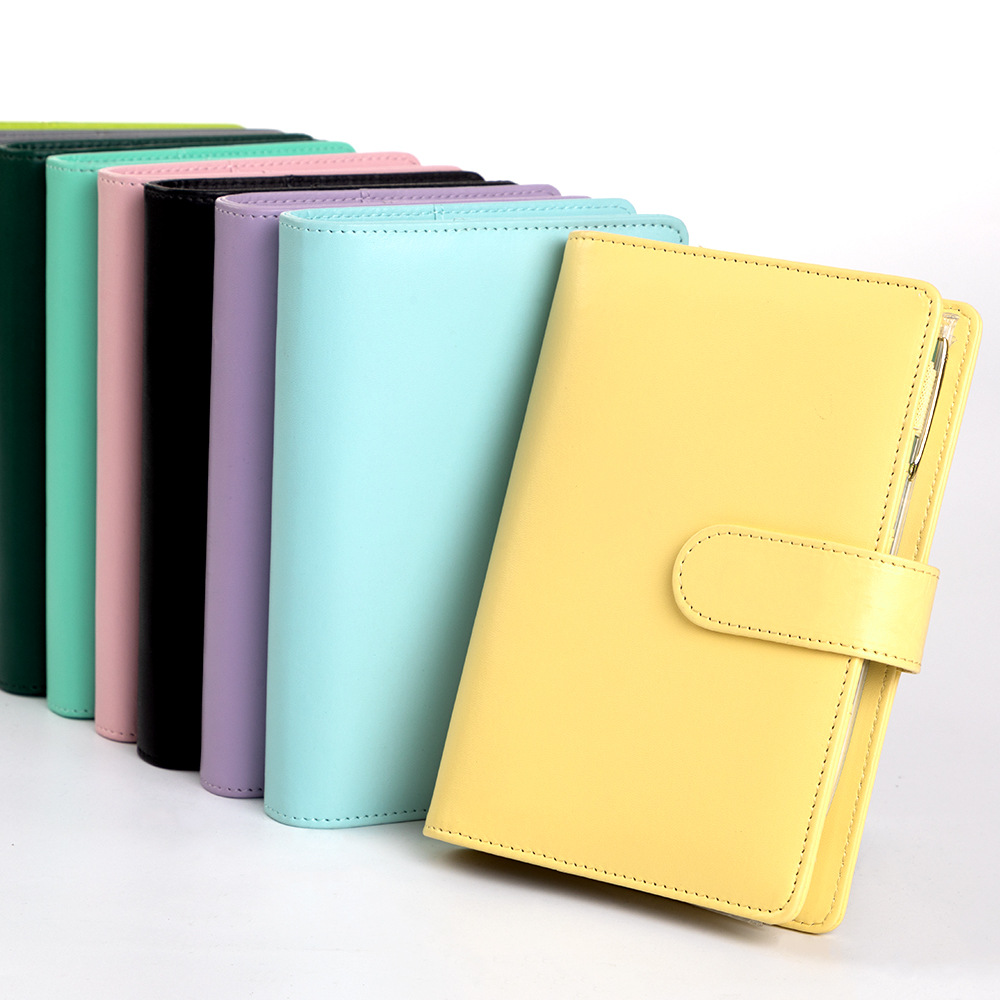 Leather Work Diary - Notatnik A6 z okładką ze skóry