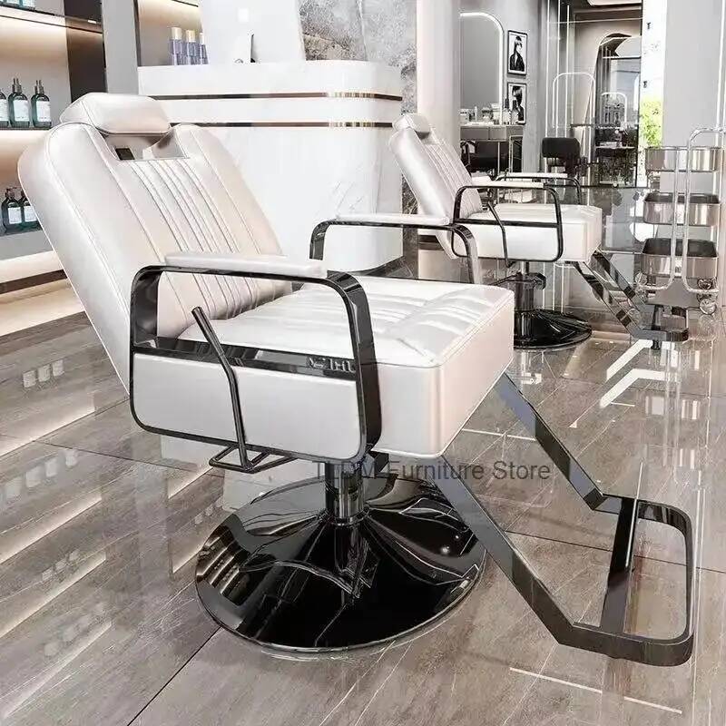 Leatherwork Tattoo - Fotel fryzjerski Salon fryzjerski Tatuaż Krzesło