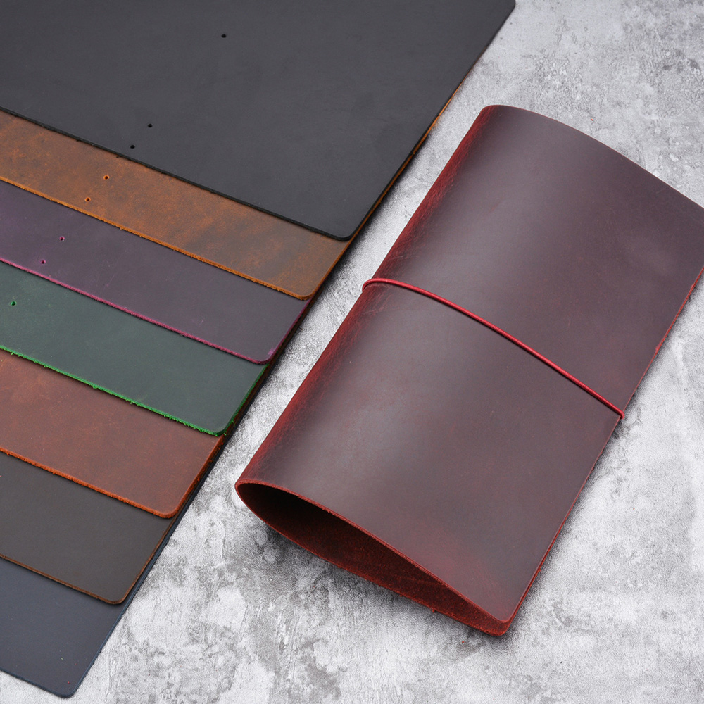 Leather Work Diary - Okładka na notatnik DIY ze skóry