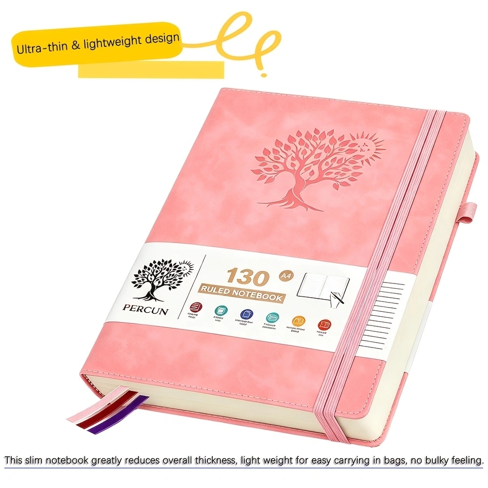 Leather Work Diary - Notatnik w twardej oprawie A4 w