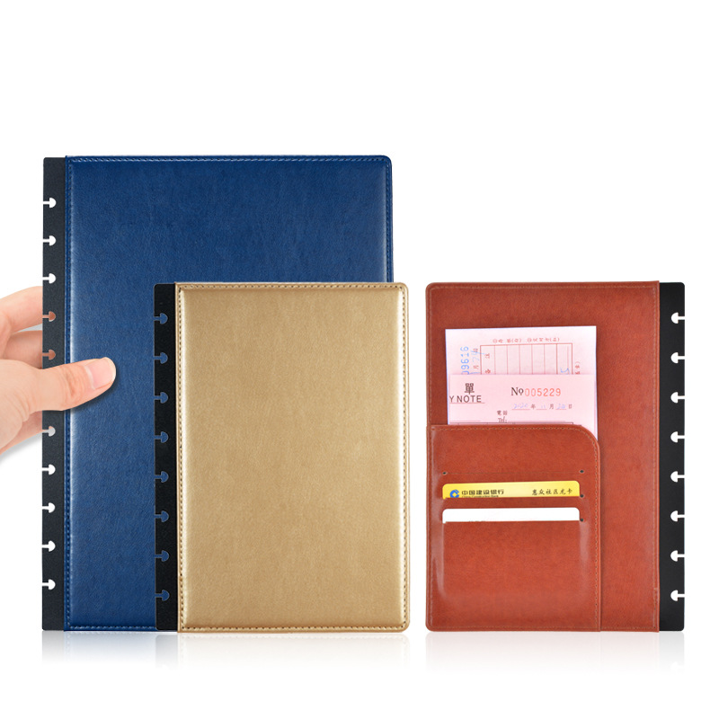 Leather Work Diary - Notatnik w luźnych kartkach z okładką