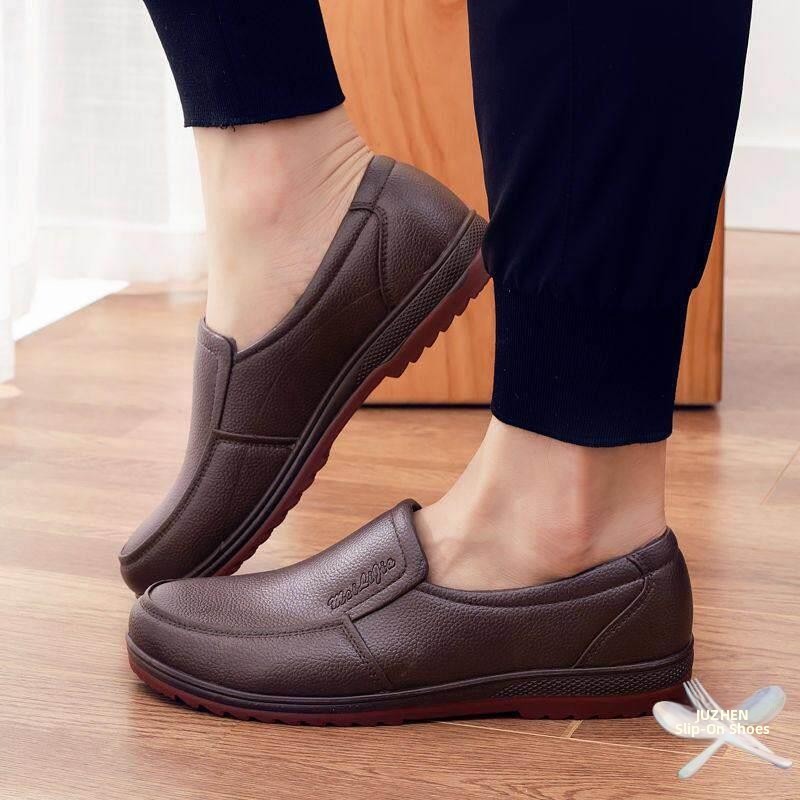 Męskie codzienne buty robocze  – Leather Work Youtube recenzja i cena