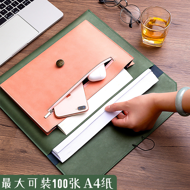 Skórzana torba na dokumenty A4 – Leather Work Folder recenzja i cena