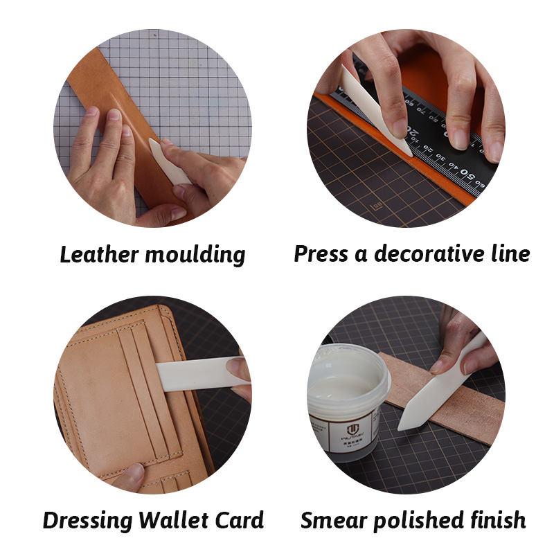 WUTA 1 SZT. 100% Kość Wołowa P – Leather Work Folder recenzja i cena