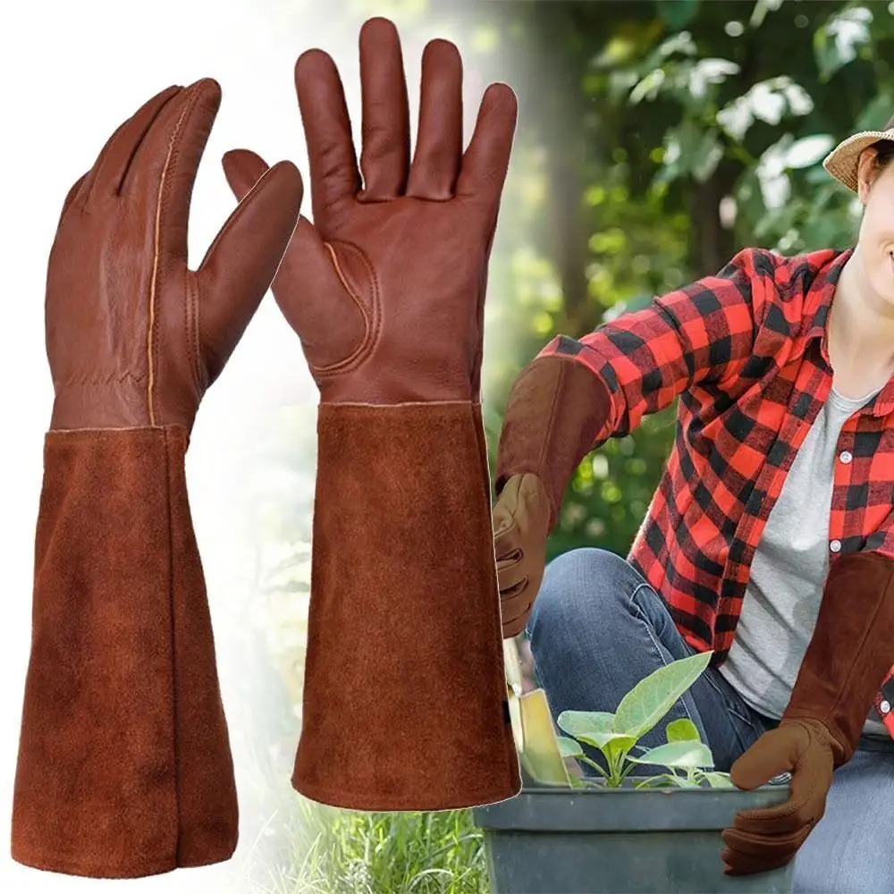 Długie rękawice ogrodnicze och – Leather Work Youtube recenzja i cena