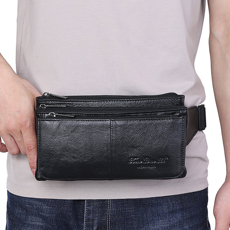 Męska saszetka biodrowa na pas – Leatherwork Wallet recenzja i cena