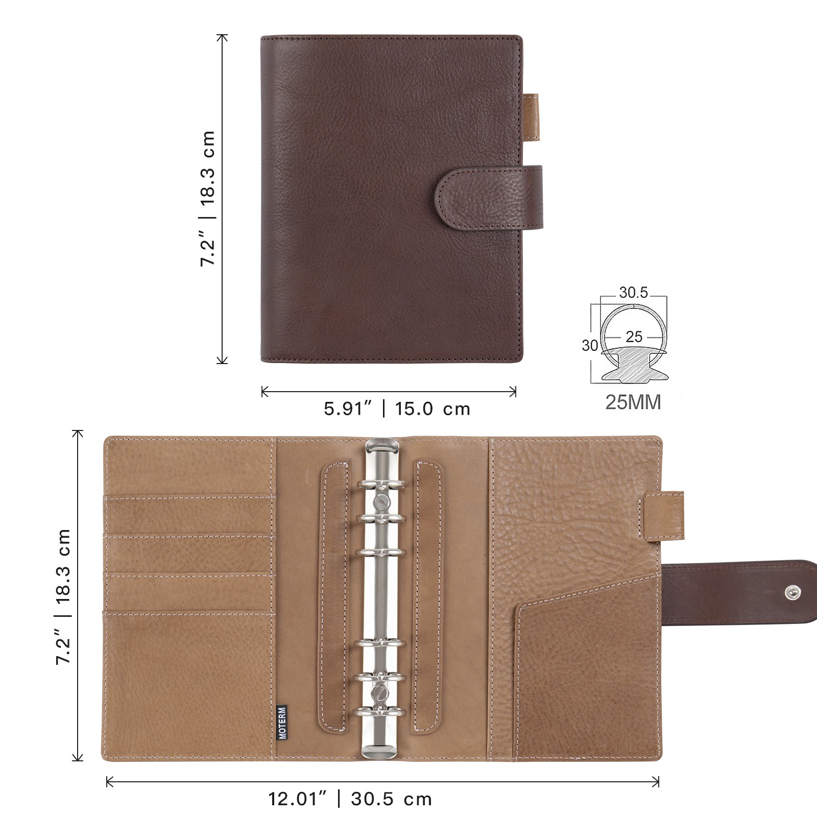 Moterm Franklin Covey Kompakto – Leather Work Diary recenzja i cena