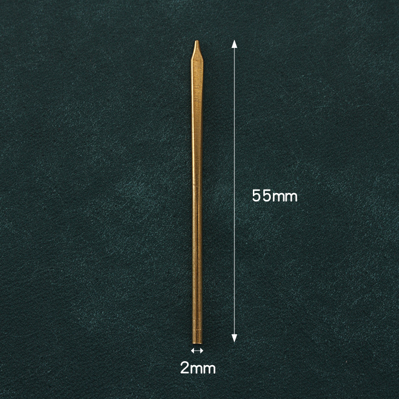 1 szt. Ręcznie robiona igła do – Leatherwork Needles recenzja i cena