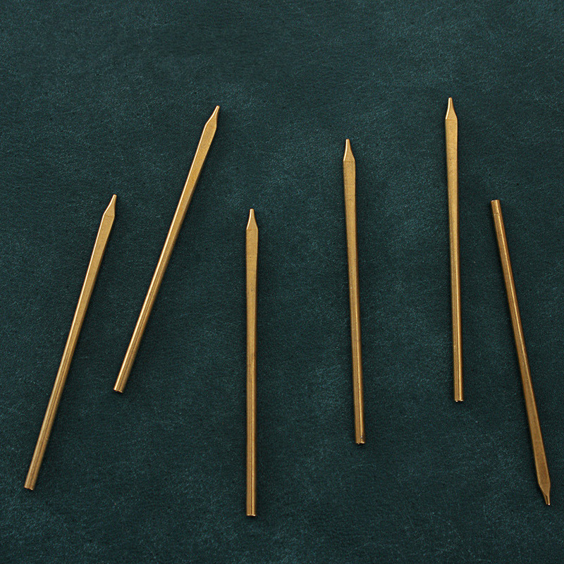 1 szt. Ręcznie robiona igła do – Leatherwork Needles recenzja i cena