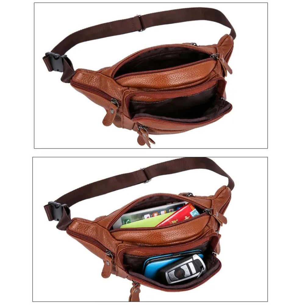 Męska saszetka na pas ze skóry – Leatherwork Wallet recenzja i cena