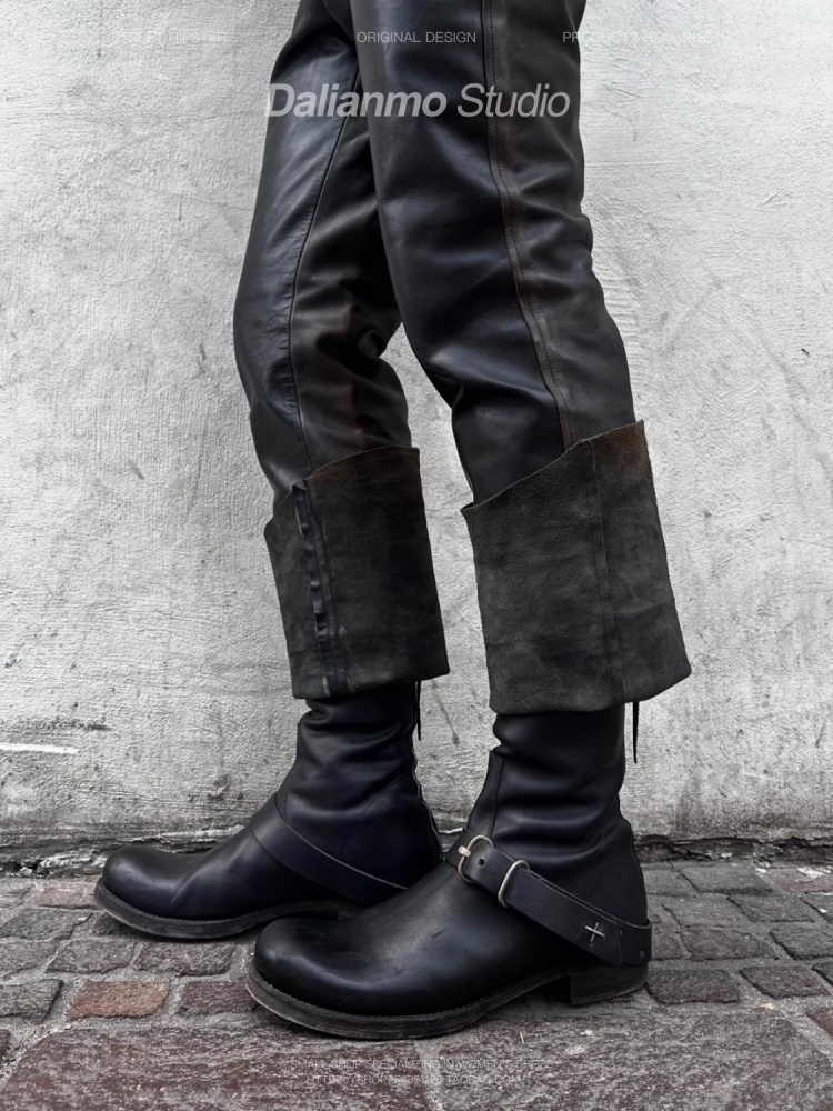 Czarne, modne, krótkie botki m – Leather Work Youtube recenzja i cena