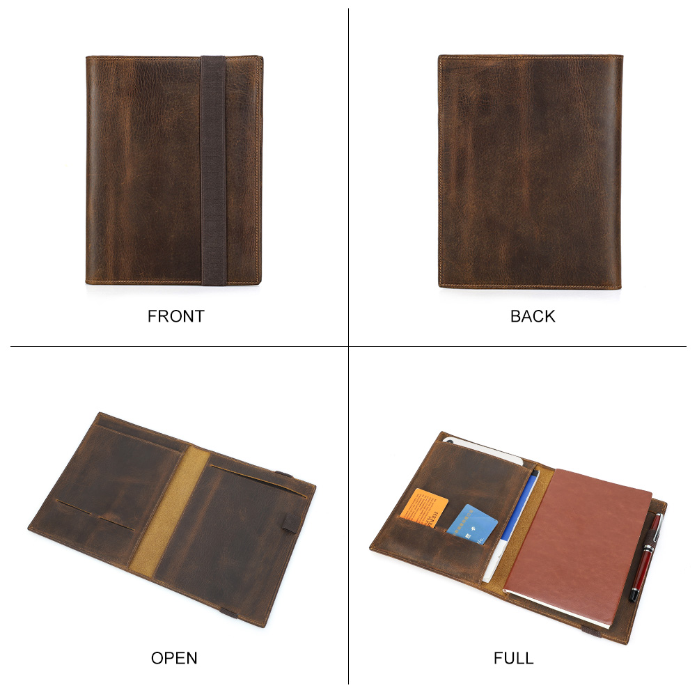 Skórzane etui w stylu vintage  – Leather Work Folder recenzja i cena