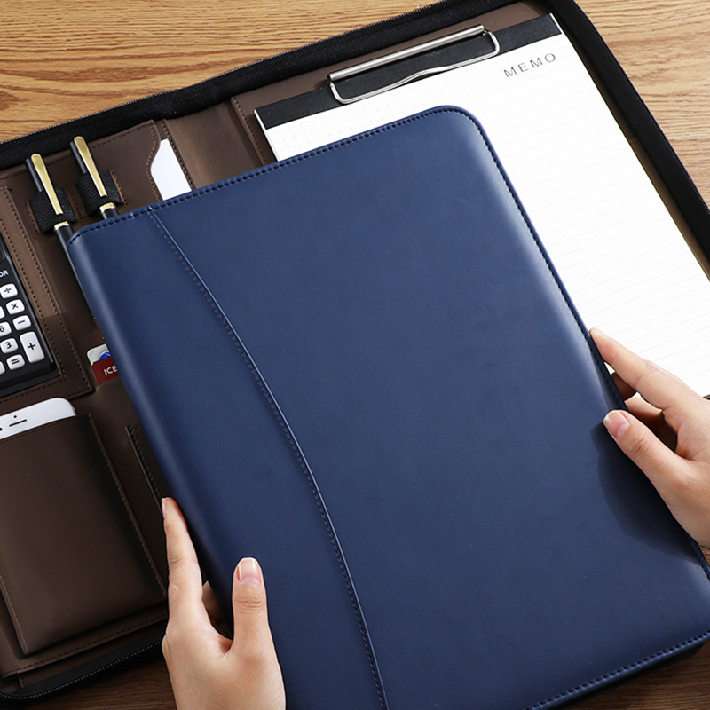 Wielofunkcyjne portfolio ze sk – Leather Work Folder recenzja i cena