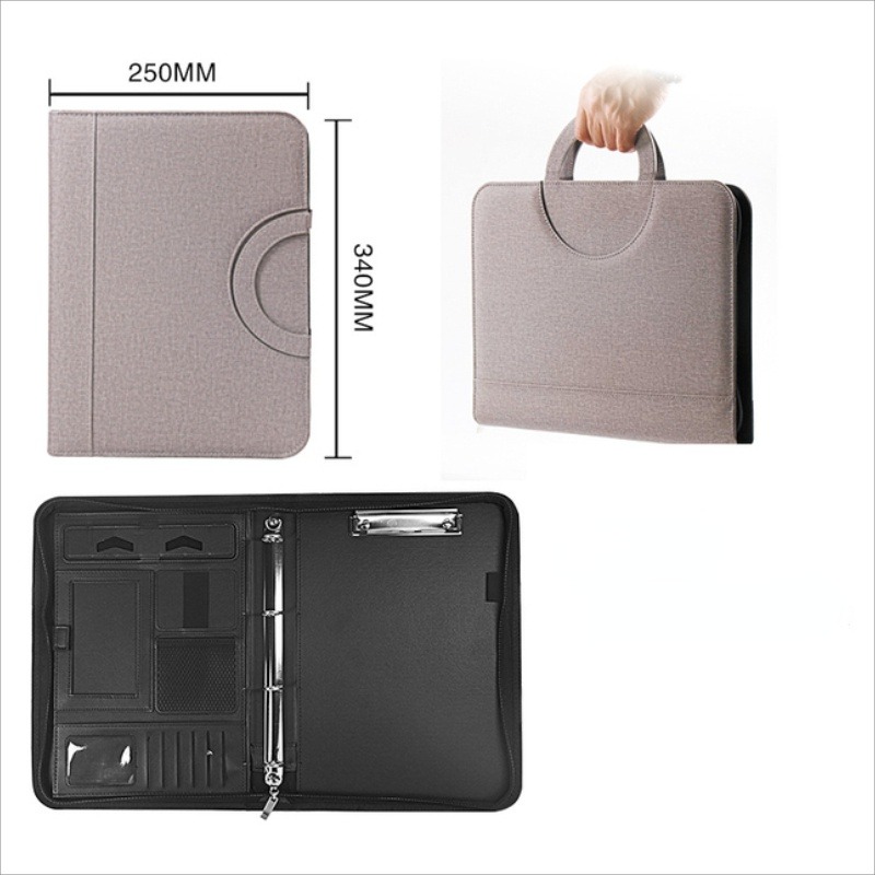 1 szt. Teczka A4 z PU skóry z  – Leather Work Folder recenzja i cena