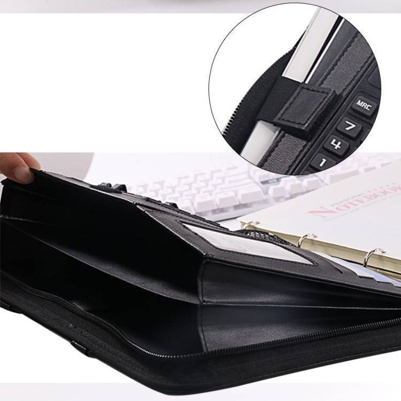 1 szt. Teczka A4 z PU skóry z  – Leather Work Folder recenzja i cena
