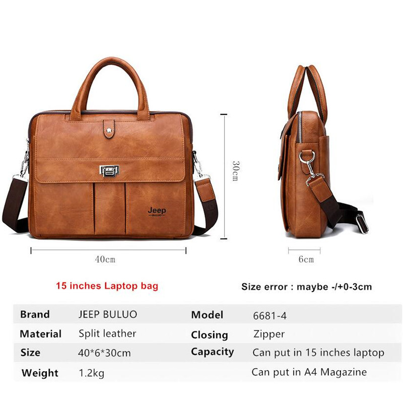 Torba męska Jeep Buluo ze skór – Leatherwork Wallet recenzja i cena
