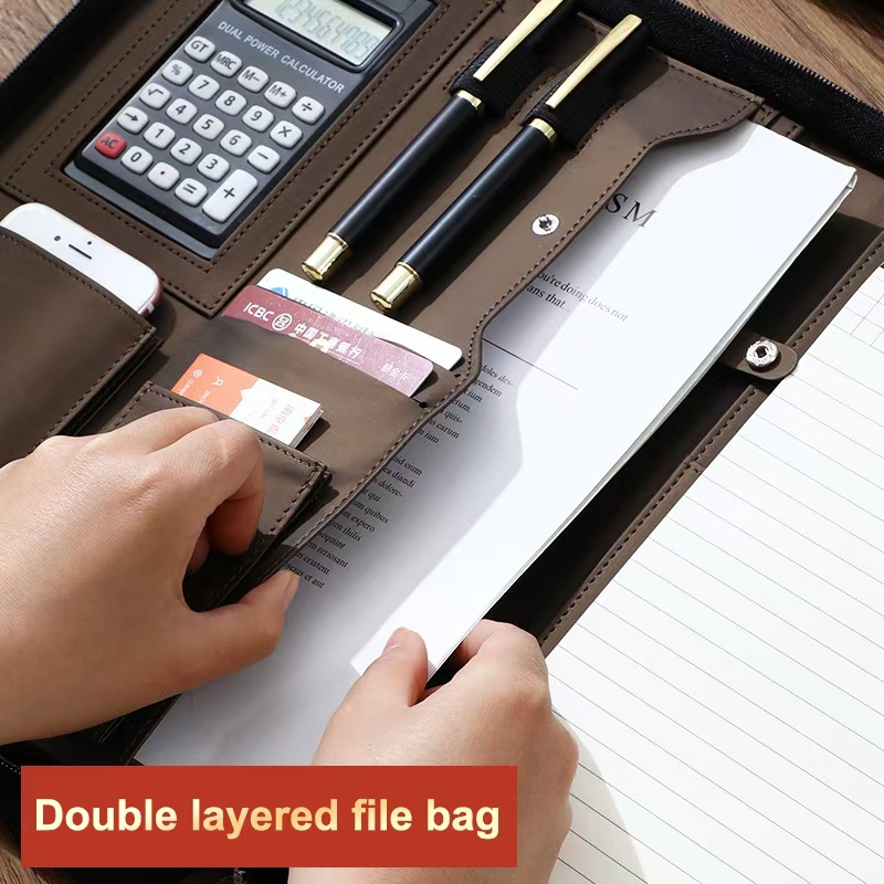 Portfel na dokumenty A4 ze skó – Leather Work Folder recenzja i cena